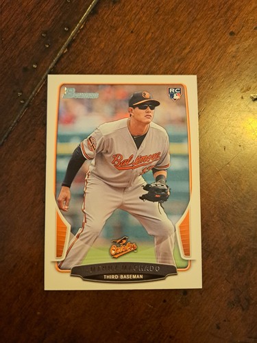 Manny Machado #215 — 2013 Bowman baseball card