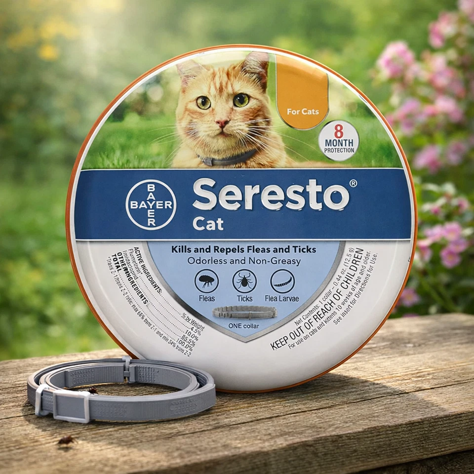 Adjustable Cat Collar for Cat Soft Durable Comfortable Pet Collar - Image 1 of 2