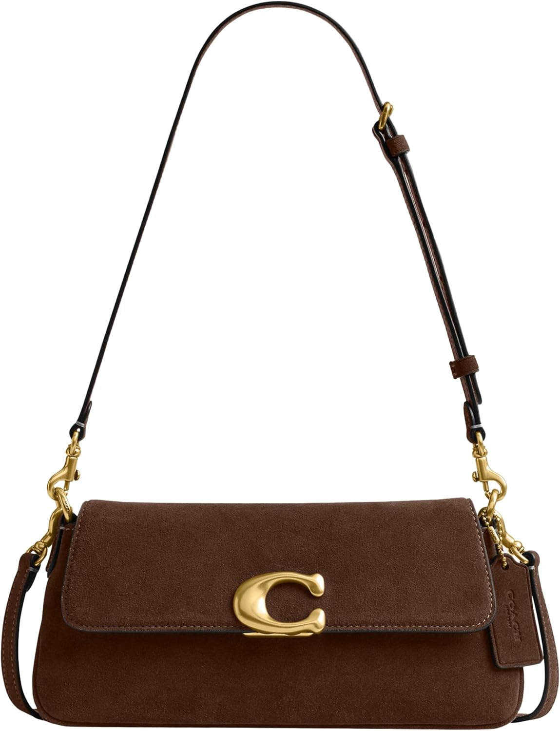 Coach Women'S Refined Calf Leather Jet Shoulder Bag