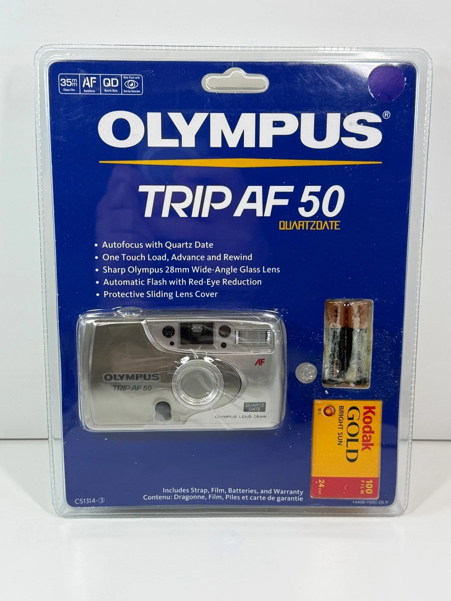 新品未使用　オリンパス TRIP AF 50 Quartz Date Olympus Trip AF 50 Quartz Date 35mm Film Camera – Flash Not