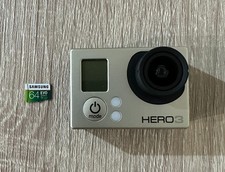 GoPro Hero 3 Action Camera Silver Wifi  With 64Gb SD Card (Tested Works)