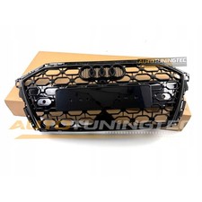 Griglia Anteriore RS3 Look Calandra Mascherina Nera Per Audi A3 8Y S3 2020-2024