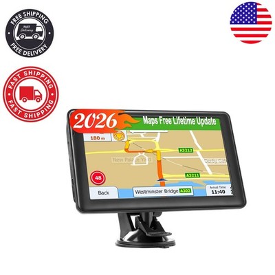 Intelligent Truck GPS Navigation System - Speed Limit Alerts & Lifetime Updates