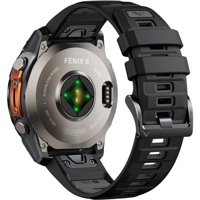 Kabelbinder Smartwatch Armband Ersatzarmband Silikon Fenix 6X 7X 8 Epix Pro