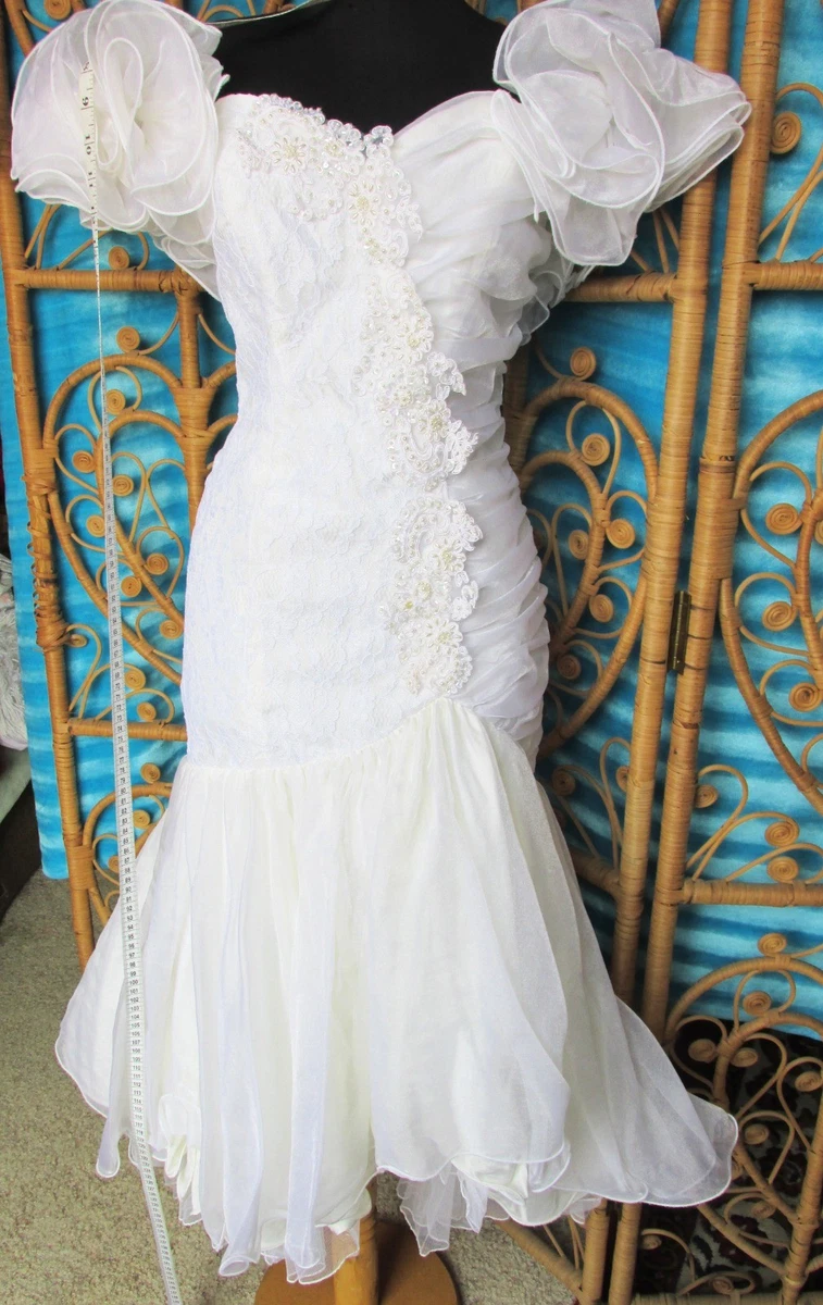 Organza High Low Wedding Dresses for sale | eBay