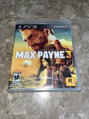 Max Payne 3 PlayStation 3 New Sealed
