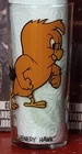 Vtg 1973 Henery Hawk Thin Wall Federal Glass Co. Pepsi Glass