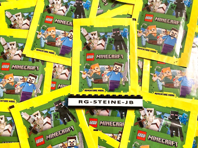 LEGO  Minecraft  Adventure Mode  /  20 Stickertüten = 120 Sticker Sticker  2025
