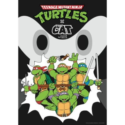 TIDE ( IDETATSUHIRO ) / Teenage Mutant Ninja Turtles Poster A1