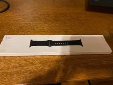 38mm Apple Watch Sport Band Black Stainless Steel Pin