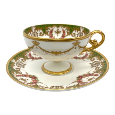 Noritake Cup & Saucer 1904 100th Anniversary Vintage Retro | eBay