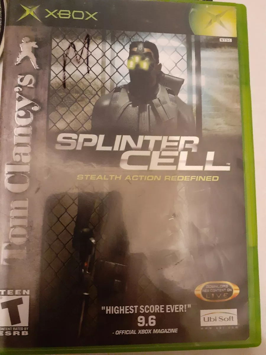 Tom Clancy's Splinter Cell Stealth Action Redefined, & Chaos Theory -Tested  XBOX