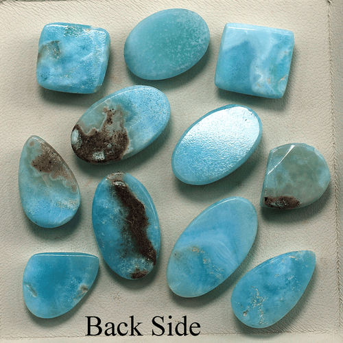 11 Stck. Natürlicher Aragonit Hochwertig 14mm-24mm Cabochon Unbehandelt Edelsteine Posten - Bild 10 von 12