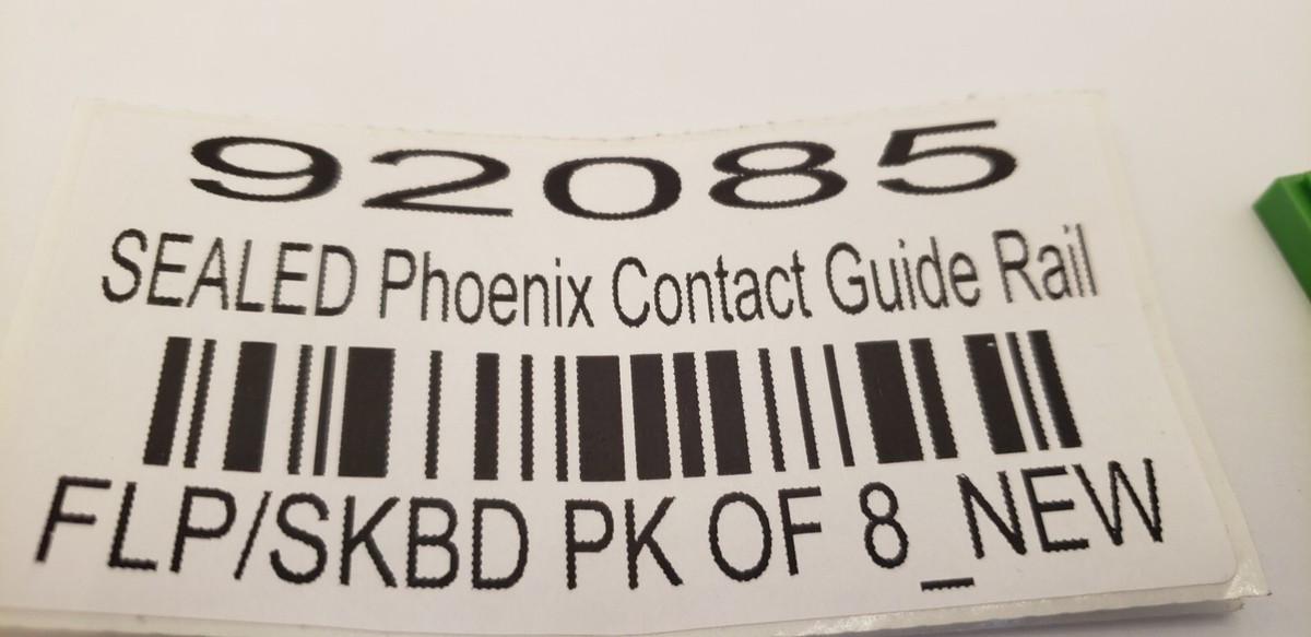 PHOENIX CONTACT FLP/SKBD GUIDE RAIL, 80mm. PACKAGE OF 8, NIB | eBay