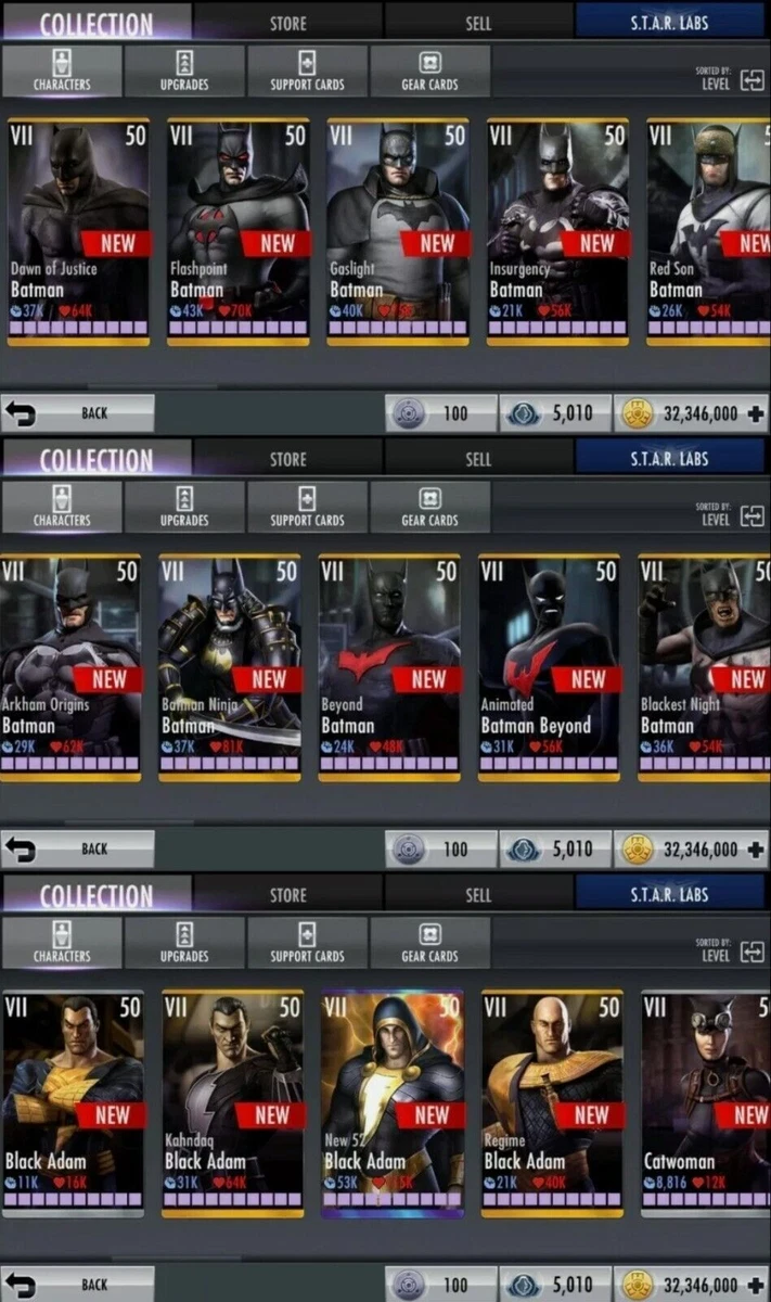 injustice gods among us (ANDROID / iOS) energy credits power alliance nth metal