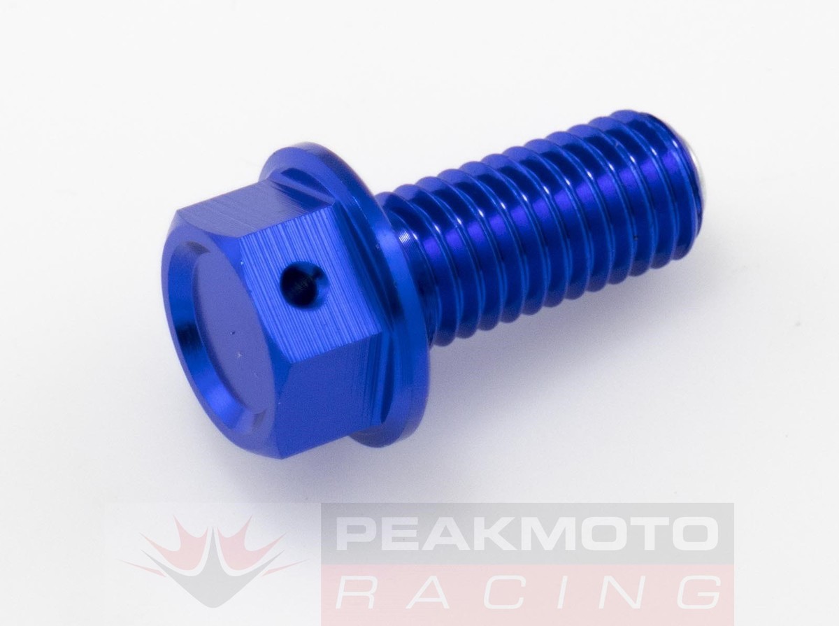 ZETA - ZE58-1342 - Magnetic Drain Plug, Blue M10x22mm 1.5mm Pitch