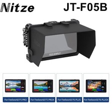 Nitze JT-F05B Monitor Sunhood Cage Kit For Feelworld F6 PLUS F5 PROX F6 PLUSX