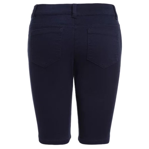 Nautica Girls Sateen Navy Bermuda Uniform Shorts Size 5 - Picture 4 of 4