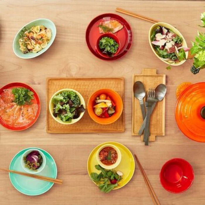 [Le Creuset Oval Serving Bowl 17cm (5 pieces) Rainbow] Foto 3 de 3