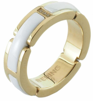 Bering Schmuck Ring 502-25-95 Ring Größe 9 entspricht ø=19,1mm