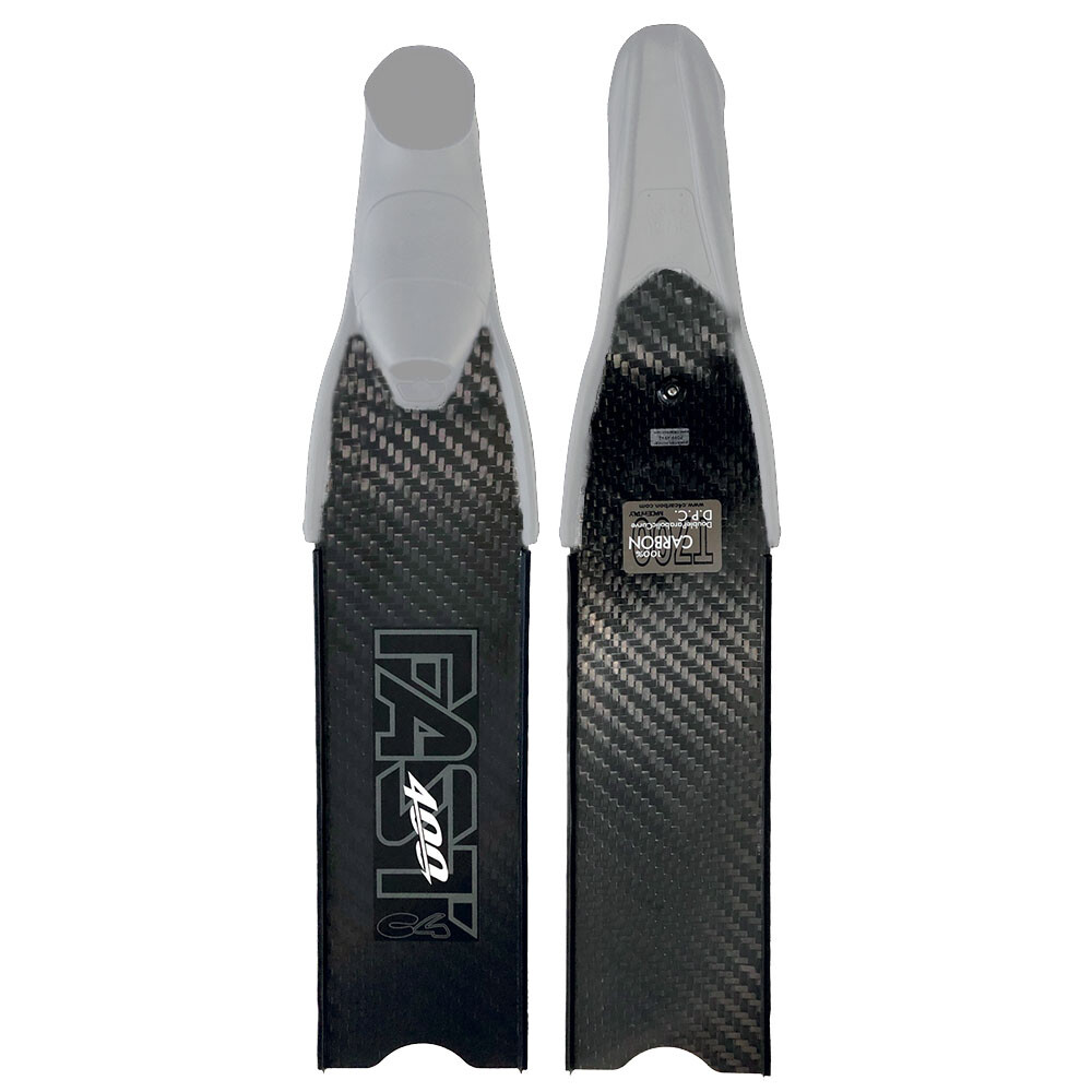 C4 Fast 400 Carbon T700 Spearfishing Freediving Fins Blades Stiffness