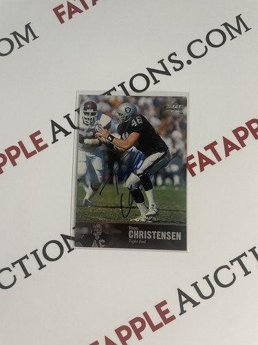 Todd Christensen [Autograph] #AL-88 1997 Upper Deck Legends card