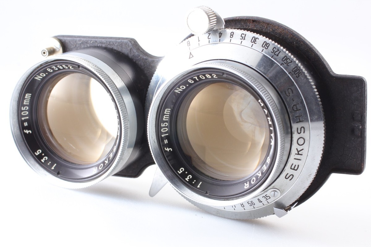Exc+5】 Mamiya C33 Pro Medium Format TLR Film Camera w