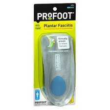 ProFoot Plantar Fasciitis Heel Insert Men's Fits All Mens  1 Pair By Profoot