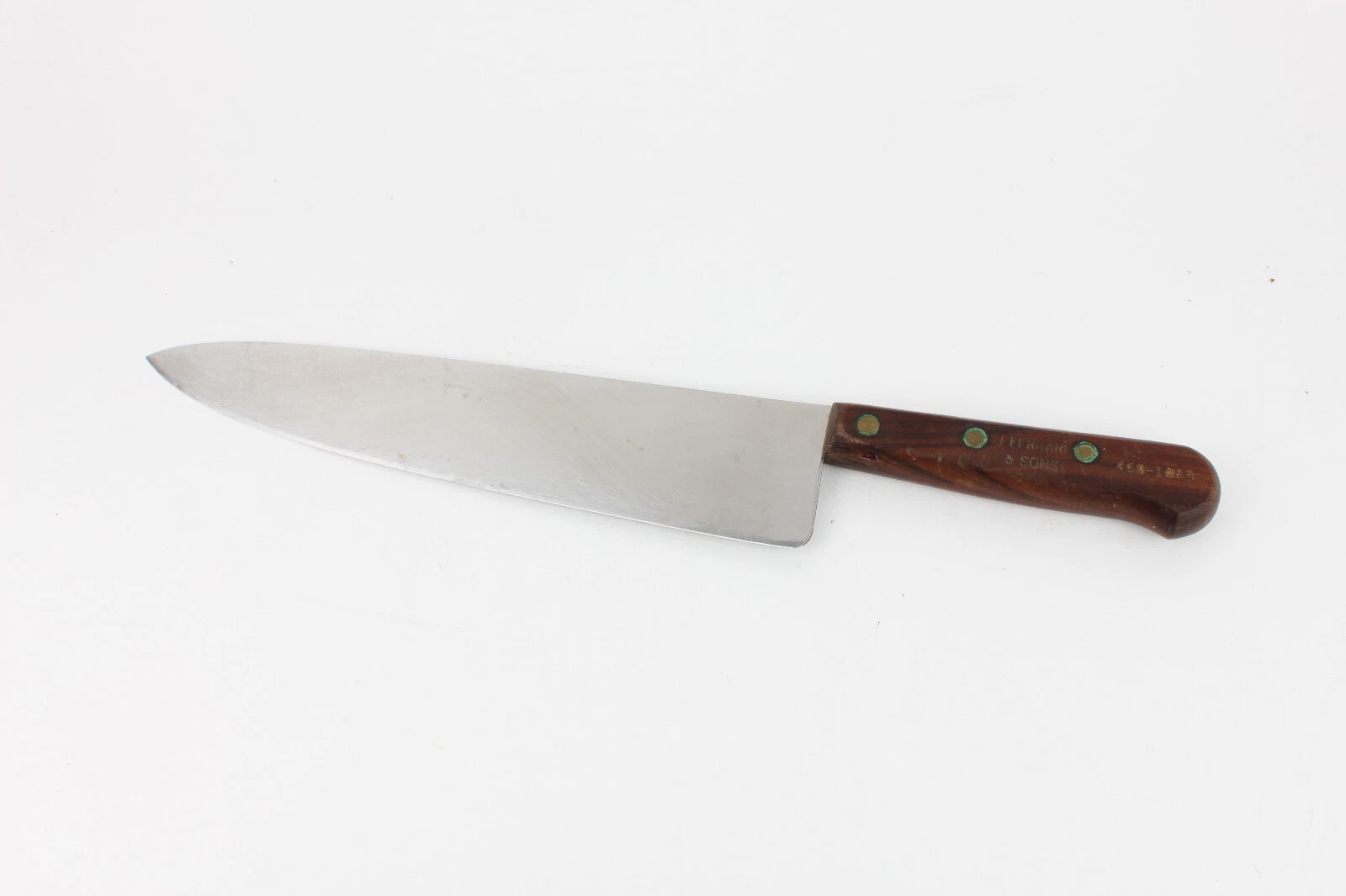 Vintage J Ferrari & Sons 10-Inch Chef Knife, 468-1863