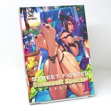 Street Fighter Swimsuit Special Volume 2 Hardcover Gold Foil Exclusive Art Book