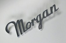 Morgan Script Chrome Badge, Morgan part; MBC2300