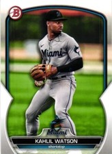 2023 BOWMAN PROSPECTS KHALIL WATSON PAPER BASE BASEBALL CARD #BP-147
