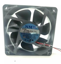 NMB 4710NL-04W-B30 12025 DC12V 0.32A 12CM 2-Wire Dual Ball Cooling Fan