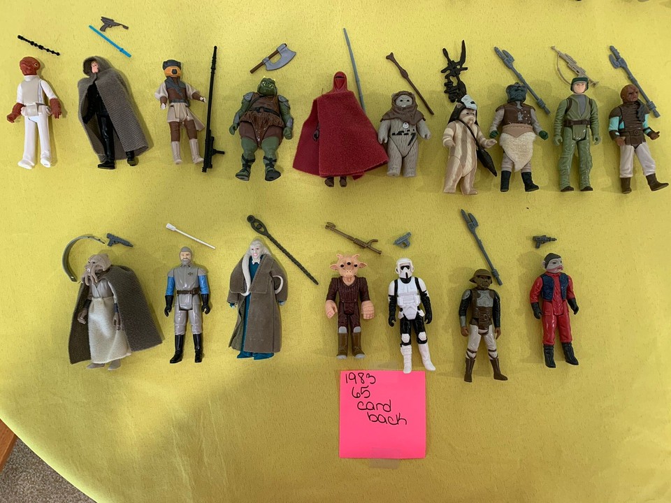 Star Wars Vintage Collection Figure Lot FIRST 79 FIGURES 19771984 (Weapons Too) eBay