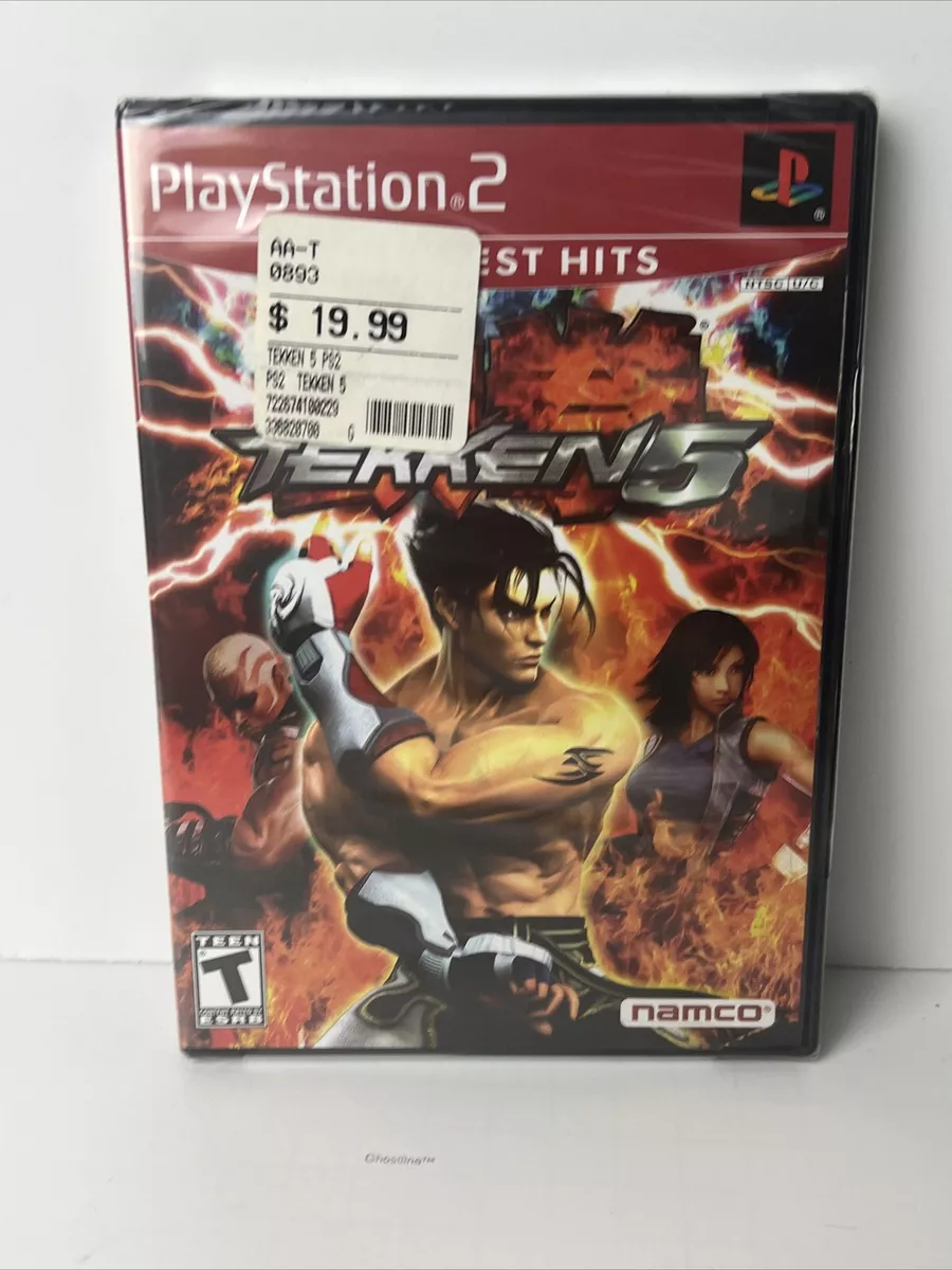 Tekken 5 PS2 NAMCO Sony PlayStation 2 From Japan