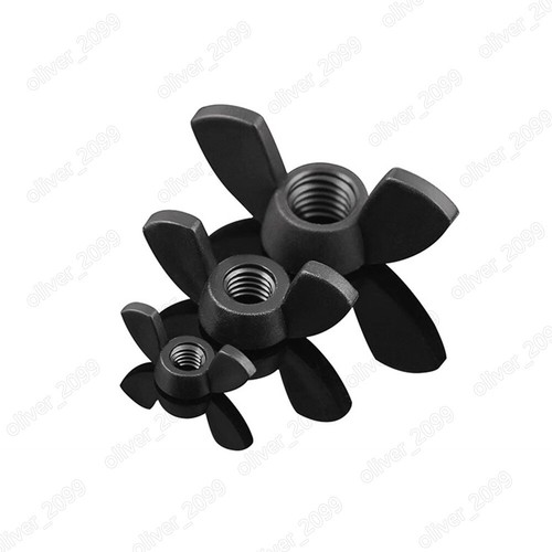Nylon Plastic Wing Thumb Nuts Wing Nuts M3 M4 M5 M6 M8 M10 M12 - Picture 5 of 9