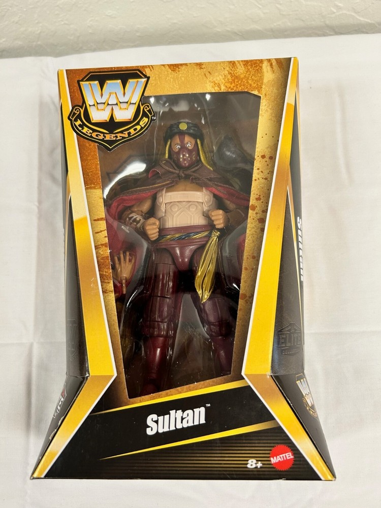 Mattel WWE LEGENDS Elite Collection SULTAN Series 22 Action Figure New