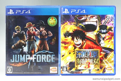 Jump Force & One Piece Pirate Warriors 3 (Kaizoku Musou) PS4 [JPN