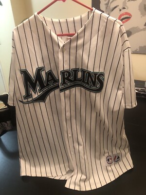New Authentic Dontrelle Willis “The D-train” 2003 Marlins White Home Jersey  XXL