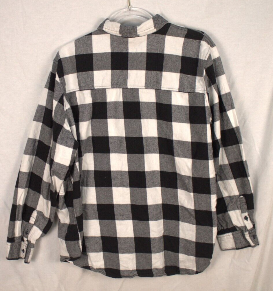 Universal Thread Black/ivory checked button down … - image 2