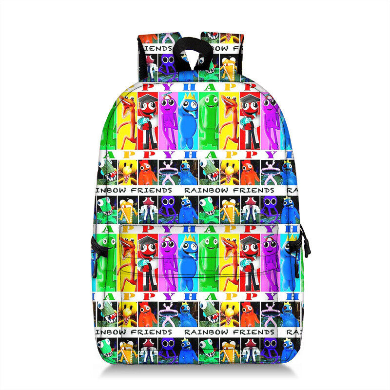 Mochila A Tiracolox Roblox Rainbow Friend Tiracolo Estojo Estudantil Grande  Capacidade Respirável Moda Personalidade Feminina - Escorrega o Preço