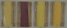 Coats Sew On Seam Binding / Hem Tape 1/2"w x 3yd - 4 colors 100% Rayon - Vintage