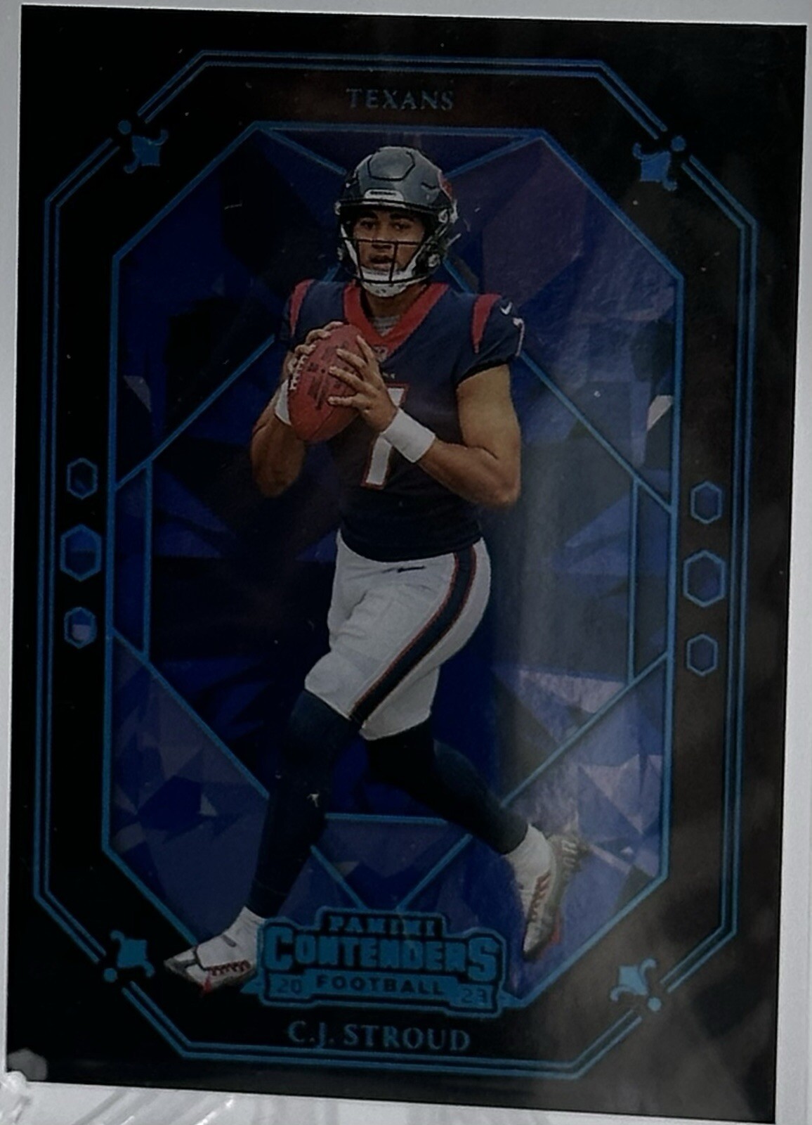 2023 Panini Contenders CJ Stroud Crown Jewels SSP Case Hit Rookie RC #19 Texans