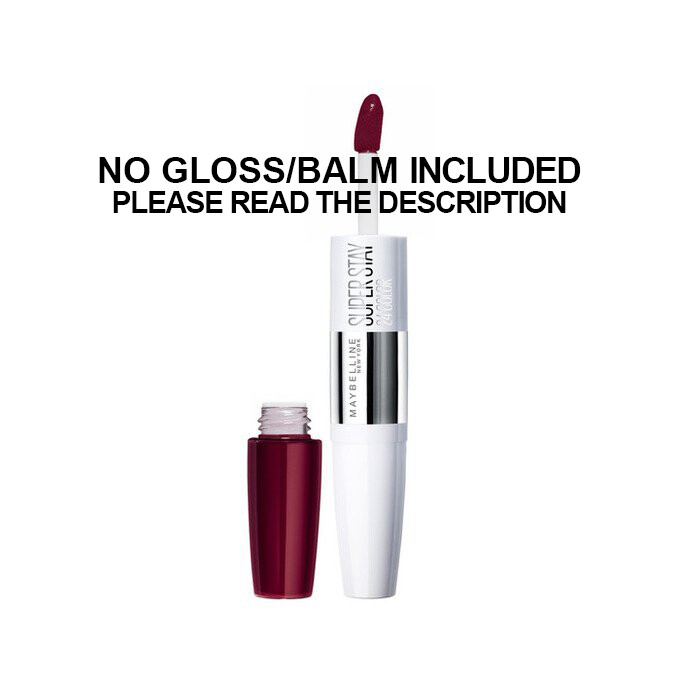 MAYBELLINE SUPERSTAY 24 HOUR 18HR LIPSTICK *LIPSTICK ONLY* - WITHOUT GLOSS/BALM - Picture 12 of 20