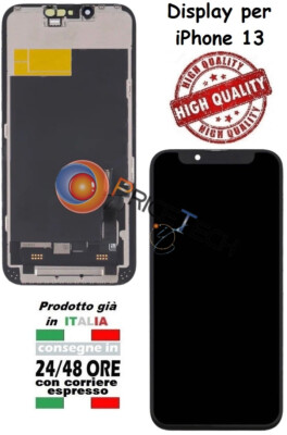 DISPLAY LCD ITruColor HD INCELL PER APPLE IPHONE 12 /12 PRO TOUCH Screen Schermo Vetro 7438644556240