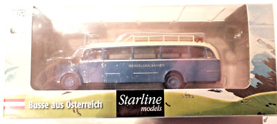 H0, Buss aus Österreich, Starline,Saurer BT, Wiener Lokalbahn, 1:87, Eisenbahn