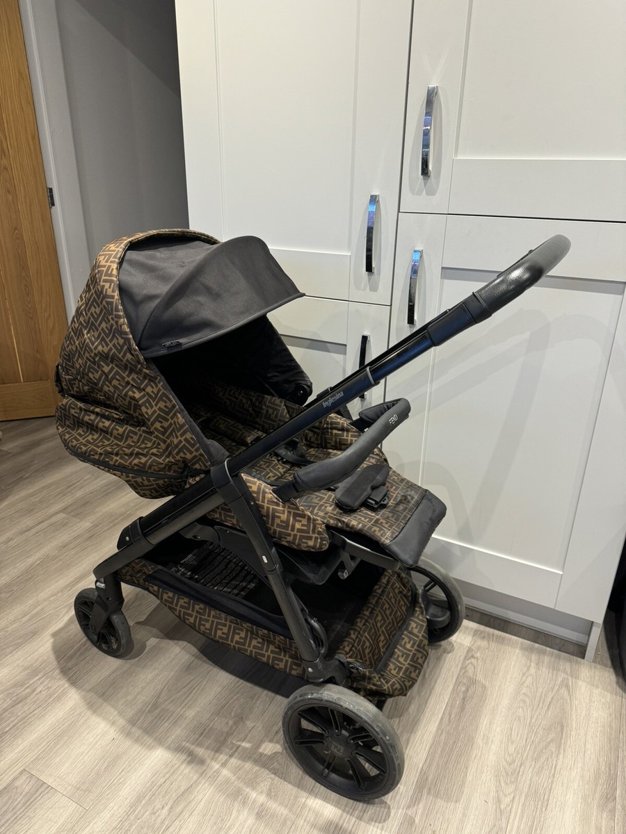 FENDI Monogram Logo Pram GENUINE RRP £4500