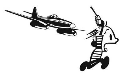 Race! (ME 262) Stickers