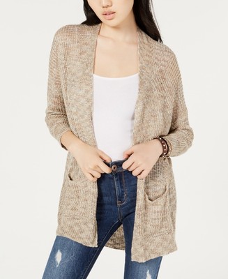 American Rag Juniors' Drop-Shoulder Sweater Beige khaki Size X-Small