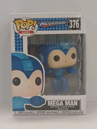 Funko Pop! Vinyl JUMPING MEGA MAN MEGAMAN #376 NEW NEVER OPENED